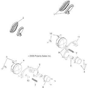 Polaris 4011029 Headlight Bulb 35/35 WATT Ranger Sportsman 500 400 700 200 XP