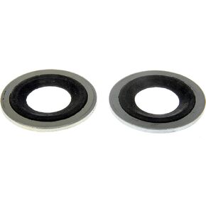 Dorman 65274 Metal/Rubber Drain Plug Gasket, Fits 1/2, M12, M12 So Compatible with Select Models, 2 Pack