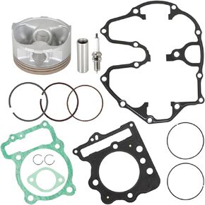 Top End Piston Gasket Kit Replacement for Honda Sportrax 400 TRX400EX TRX400X 1999-2014 Standard Bore 85mm