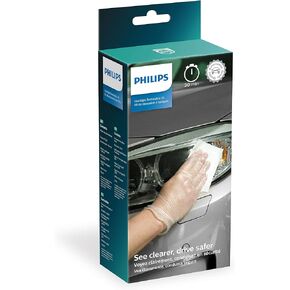 Philips Headlight Restoration Kit with UV protection - Complete Kit to restore headlight lenses