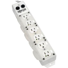Tripp Lite Safe-IT Medical-Grade Power Strip, 6 15A Hospital-Grade Outlets, 7ft. Cord, UL 1363A, (PS-607-HG-OEM)