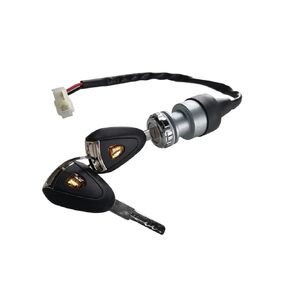 Ignition Starter Switch Assembly for 48V Golf Cart, Replacement for ICON/Edison/Advanced EV, Unique Key Switch