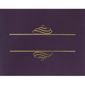 Great Papers! Navy Value Certificate Cover, 5 Count, 12"x9.375" (903119)