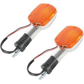 WFLNHB 2 PCS Motorcycle Turn Signals Blinker Light Replacement for Honda Shadow VTX Steed Magna 250 400 750