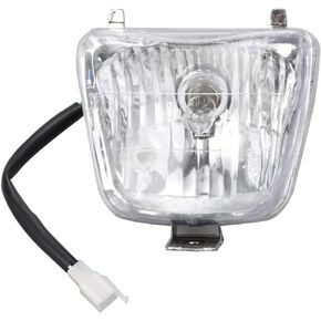 HIAORS Chinese ATV Quad Headlight Head Light Lamp Assembly for Taotao 3050C Coolster SunL 50cc 70cc 90cc 110cc 125cc 150cc Peace Mini Dinosaur Four Wheeler Parts