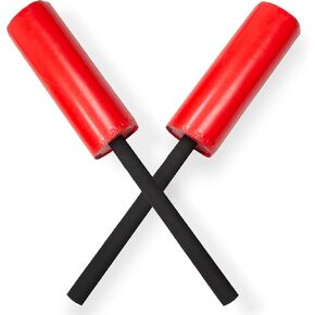 Play Platoon Padded Blocking Guards, 2 Pack Red Contact Sticks, Football Blocking Pad, Tackling Dummies for Football, Hitting Pads for Defender Simulation and Training in Basketball, Lacrosse, Boxing