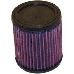 K&N Universal Clamp-On Air Intake Filter: High Performance, Premium, Washable, Replacement Air Filter: Flange Diameter: 2.4375 In, Filter Height: 5 In, Flange Length: 0.625 In, Shape: Round, RU-0840