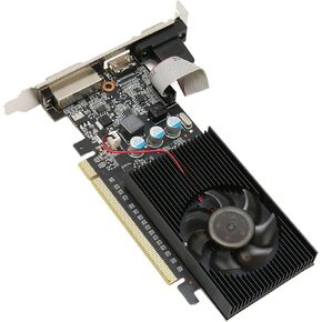 SUNGOOYUE GT210 1G DDR 3 Graphics Card, 589MHz 1000MHz 2560x1600 Gaming Graphics Card for HD Multimedia Interface DVI VGA Interface (GT210 1GD3 64BIT)