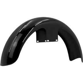 HDBUBALUS 21" Motorcycle Front Fender Mudguards For 120 / R21 Tire Fit for Harley Bagger Touring Road King Electra Glide Street Glide FLHR FLHX Gloss Black