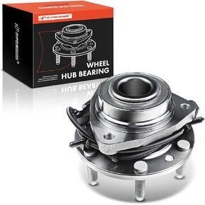 A-Premium Pair [2] Front Wheel Bearing Hub Assembly with ABS Compatible with Chevy Trailblazer EXT SSR GMC Envoy XL XUV Olds Bravada Isuzu Ascender Buick Rainier Left Right Replace # 513188
