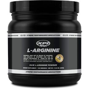 XPI RAW L-Arginine Powder(500G), 100 Servings, Non-GMO, Pure L-Arginine Powder in Saudi Arabia