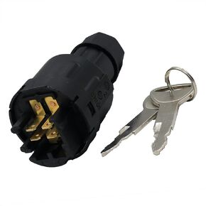 Ignition Switch Key 57590-23342-71 Compatible with Toyota Forklift Series 7FD10-45 8FG10-30 5 6 7 8