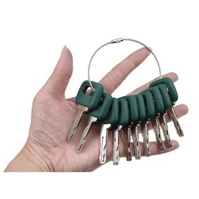 Solarhome 10PCS Ignition Keys 11039228 for Volvo Loader Haul Truck Heavy Equipment Laser Cut