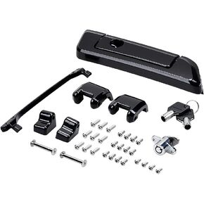 Chrome Tour Pak Pack Trunk Lid Latch Keys Screws Kit Compatible with Harley HD Touring Glide FLHT FLHX 2014-2020 2021 2022 2023