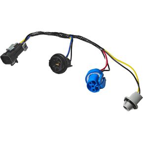 Headlight Wiring Harness 645-205 Compatible with 2005-2008 Chevy Cobalt 2005-2009 Pontiac G4 G5 Pursuit Replaces 22740620 22740621 (1PCS)