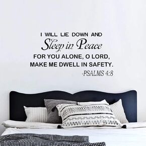 Be Strong and Courageous Wall Art, Scripture Wall Decals, (Easy to Install), Wall Decor Stickers Vinyl Quotes Bedroom Living Room Office Family Faith Prayer Church Lord Jesus Home Art Decor 41.4"x18"