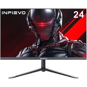 Gaming Monitor 24 Inch FHD 1080P Computer Monitor 165Hz VA 1ms Built-in Speakers, FreeSync, Ultra-Thin PC Monitor, VESA Compatible, Tilt Adjustable, Eye Care Technology, HDMI/DP