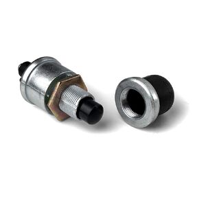 MGI SpeedWare Momentary Push Button Switch with Cap for Horn and Small Equipment Ignition, 10A 12vDC
