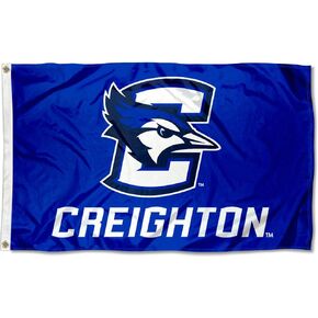 College Flags & Banners Co. Creighton Bluejays Wordmark Flag