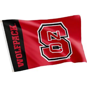 Desert Cactus North Carolina State University Flag NCS Flags Banners 100% Polyester Indoor Outdoor 3x5 (Team Name)