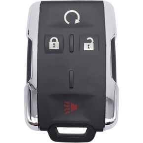 Keyless Entry Remote Control Replacement Key Fob Cover Case fit for 2015-2018 Chevy Silverado Colorado GMC Canyon SLT Key Fob Shell