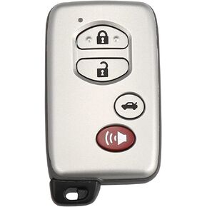 X AUTOHAUX Replacement Keyless Entry Remote Car Key Fob HYQ14AAB 89904-06041 314.3Mhz for Toyota Camry 07-09 for Toyota Avalon 07-09 4 Buttons w/Door Key PCB Board 271451-0140 No for E-Board