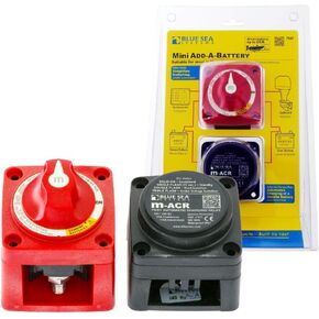 Blue Sea Systems Add-A-Battery Kit, 65A, Display Pack