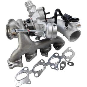 Turbo Turbocharger with Gasket Kit | Fit for Chevy Chevrolet Cruze 2011-2019, Sonic 2012-2020, Trax 2013-2021, Buick Encore 2013-2021 Ecotec 1.4L VVT, Engine A14NET | OE# 55565353 667-203 GT1446V