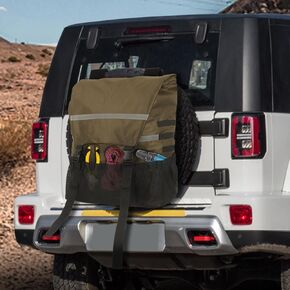 Rainleaf Spare Tire Trash Bag,Large Capacity Fits 40'' Tire Tools Holder Bag,Heavy Duty Storage Bag for Truck,Car or SUV,Camping Off-road Essential Organizer in Kuwait