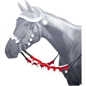 JTI Holiday Santa 2 Piece Rein Covers