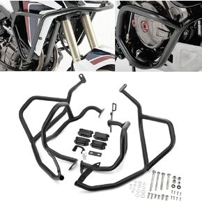 قضيب حماية المحرك على الطريق السريع مناسب لهوندا CRF1000L Africa Twin ABS 2016 2017 2018 2019 لـ CRF1000L Africa Twin 2016 2017 قضيب التصادم العلوي والسفلي in Kuwait