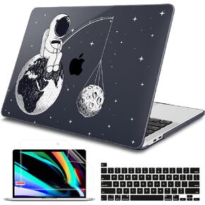 Tuiklol for 2022 2021 2020 New MacBook Pro 13 بوصة حافظة M2 Clip M1 A2338 A2289 A2251، حافظة بلاستيكية صلبة مع غطاء لوحة مفاتيح لجهاز MacBook Pro 13 Touch Bar، كتاب التركيب