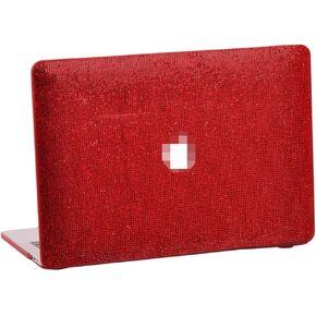 Bling Diamond Case for MacBook Compatible with 2018-2020 MacBook Air 13 inch A2179 A1932 A2337 with Retina Display Touch ID, Glitter Hard Shell Case,MacBook Air 13 inch, White