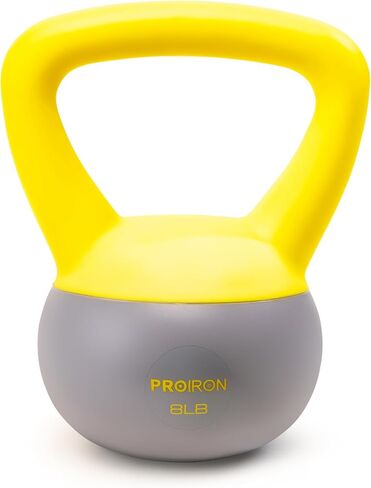 PROIRON Soft Kettlebell 8lb، 16lb، 24lb، 32lb Kettlebell مع رمل الحديد، مقبض غير قابل للانزلاق، أوزان غلاية للياقة البدنية، التمرين، التمرين، صالة الألعاب الرياضية المنزلية، تدريب القوة، رفع الأثقال في كمال الأجسام in Saudi Arabia