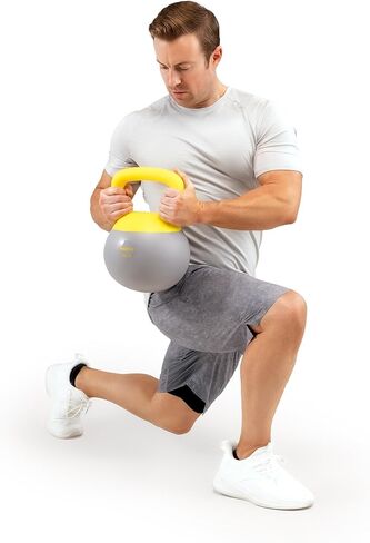 PROIRON Soft Kettlebell 8lb، 16lb، 24lb، 32lb Kettlebell مع رمل الحديد، مقبض غير قابل للانزلاق، أوزان غلاية للياقة البدنية، التمرين، التمرين، صالة الألعاب الرياضية المنزلية، تدريب القوة، رفع الأثقال في كمال الأجسام in Saudi Arabia