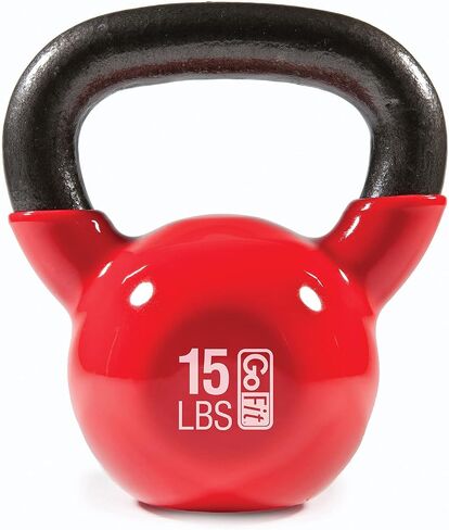 GoFit Ultimate Kettlebell Fit 3 عبوات - 10 رطل، 15 رطل، 20 رطل in Saudi Arabia