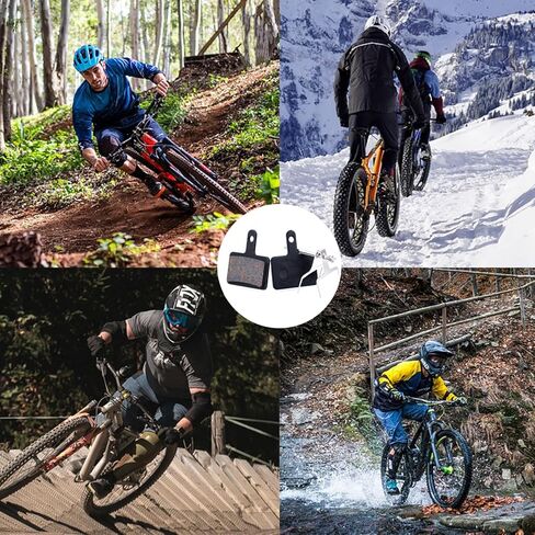 4 أزواج من وسادات فرامل الدراجة متوافقة مع TRP Tektro Shimano Deore Br-M575 M525 M515 T615 T675 M505 M495 M486 M485 M475 M465 M447 M446 M416 M415 M395 M375 M315 M355 C501s US117 in Kuwait