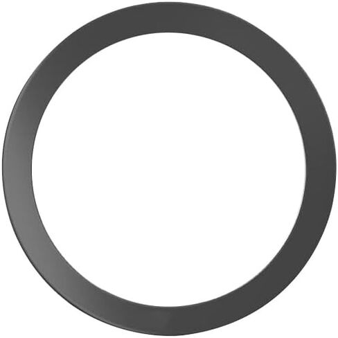 للحلقات المعدنية العالمية المغناطيسية - مجموعة واحدة، لهاتف MagSafe المتوافق مع iPhone 14/13/12 Pro/Max/Mini متوافق مع هاتف Samsung (مجموعة سوداء) in Kuwait