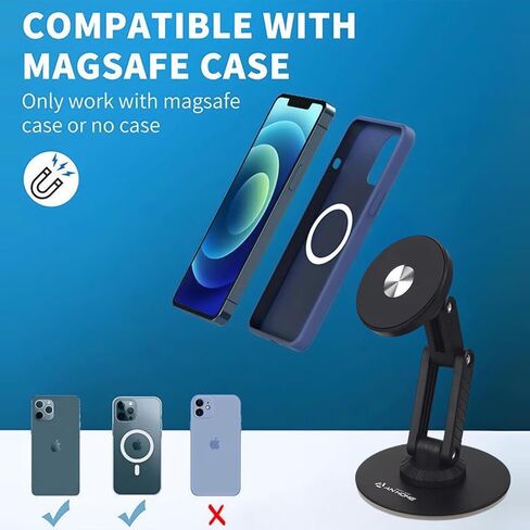 حامل حلقة هاتف مغناطيسي من AnHome لمسند MagSafe، حامل حامل بحلقة إصبع مغناطيسية، متوافق مع iPhone 15 14 Plus 13 12 Pro، Pro Max، Mini، ملحقات الهاتف الخلوي الآمن Mag in Saudi Arabia