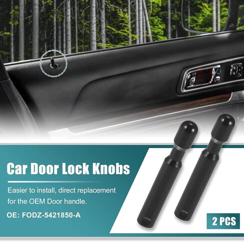 X AUTOHAUX 2 قطعة مقابض قفل باب السيارة الداخلية قفل الباب مقبض سحب دبابيس FODZ-5421850-A لفورد اكسبلورر F-150 in Saudi Arabia
