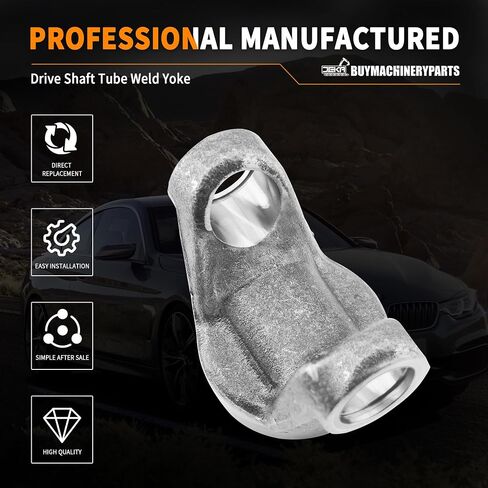 Driveshaft Tube Yoke 3-28-97 Weld Yoke 3.000 X .083 C/L 2.125 Inch for 1410 Series U-Joint in Saudi Arabia
