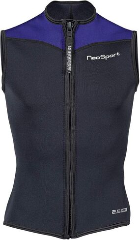 Neo Sport Men’s and Women’s Front Zipper Wetsuit Vest - 2.5mm -4-Way Stretch Neoprene - 50+ UV SHIELD in Kuwait