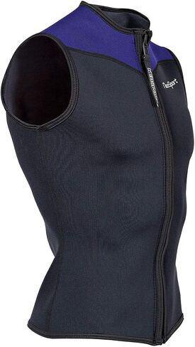 Neo Sport Men’s and Women’s Front Zipper Wetsuit Vest - 2.5mm -4-Way Stretch Neoprene - 50+ UV SHIELD in Kuwait