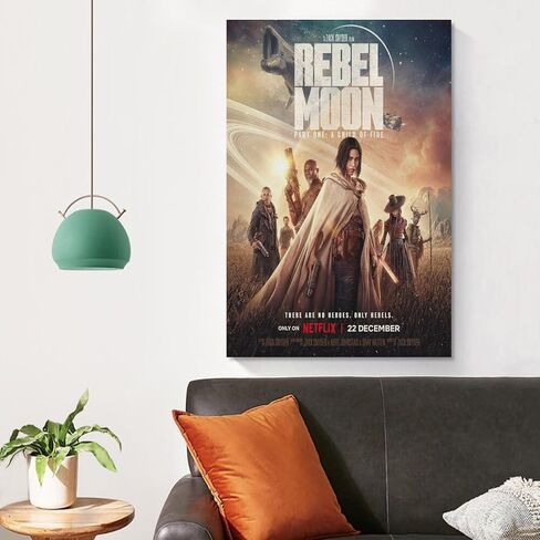 Rebel Moon Movie Poster Art Posters Poster Decorative Painting Canvas Wall Art Living Room Posters Bedroom Painting 16x24inch(40x60cm) in Saudi Arabia