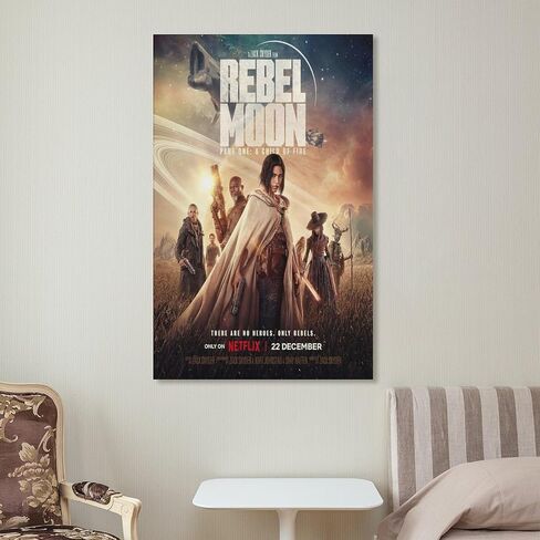 Rebel Moon Movie Poster Art Posters Poster Decorative Painting Canvas Wall Art Living Room Posters Bedroom Painting 16x24inch(40x60cm) in Saudi Arabia