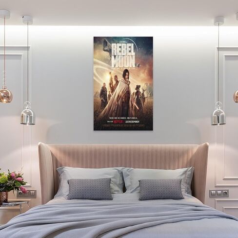 Rebel Moon Movie Poster Art Posters Poster Decorative Painting Canvas Wall Art Living Room Posters Bedroom Painting 16x24inch(40x60cm) in Saudi Arabia