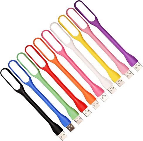 ضوء USB صغير للوحة المفاتيح، ضوء LED للكمبيوتر المحمول، مصباح USB مرن للكمبيوتر المحمول، مصباح قراءة قابل للتعديل، مصدر إضاءة LED in Kuwait