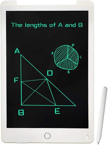 تابلت JONZOO LCD للكتابة مقاس 11 بوصة، وسادات رسم قابلة للمسح مع مغناطيس، لوحة كتابة تابلت رسم إلكترونية للأطفال البالغين في مكتب المدرسة المنزلية (أسود) in Saudi Arabia