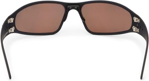 نظارات شمسية بإطار من الألومنيوم من Gatorz Wraptor - تعتيم/دخان مع مرآة مستقطبة من نوع Sunburst in Kuwait