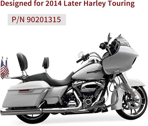 Chrome Rear Saddlebag Guards complete Kit for 2014-Later Harley Touring Street Road Glide Electra Glide Road King in Saudi Arabia